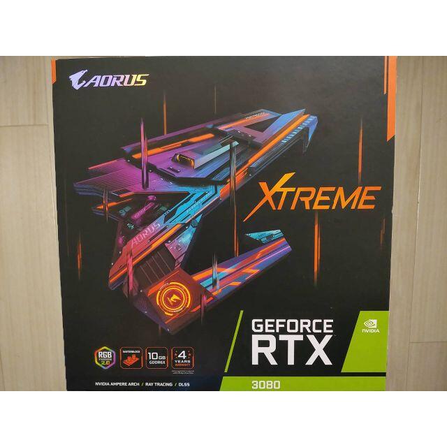 スマホ/家電/カメラGeForce RTX 3080 GV-N3080AORUSX WB-10GD