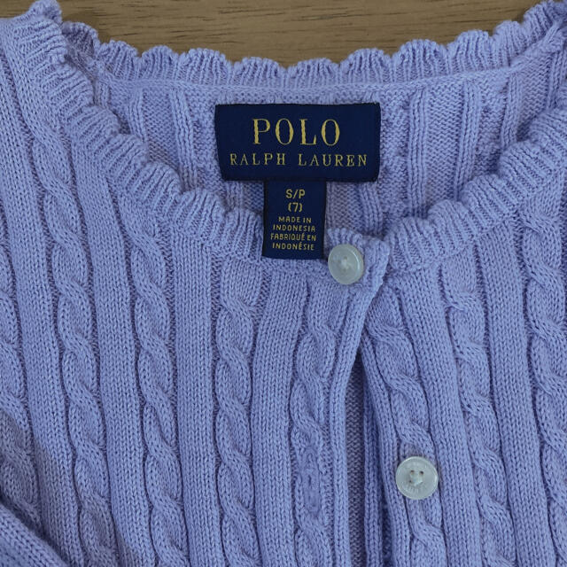 Ralph Lauren(ラルフローレン)のラルフローレン　6歳・7歳　カーディガン キッズ/ベビー/マタニティのキッズ服女の子用(90cm~)(カーディガン)の商品写真