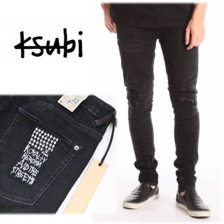 スビ(ksubi)の 《Ksubi》新品 ダメージ加工 ストレッチ スキニーデニム 31(W82)(デニム/ジーンズ)