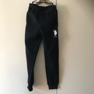 ポロラルフローレン(POLO RALPH LAUREN)の新品未使用品　Polo スウェットパンツ　ブラック　黒　BLACK(ワークパンツ/カーゴパンツ)