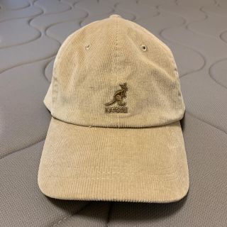 カンゴール(KANGOL)の新品　KANGOL コーデュロイ　キャップ　ベージュ(キャップ)