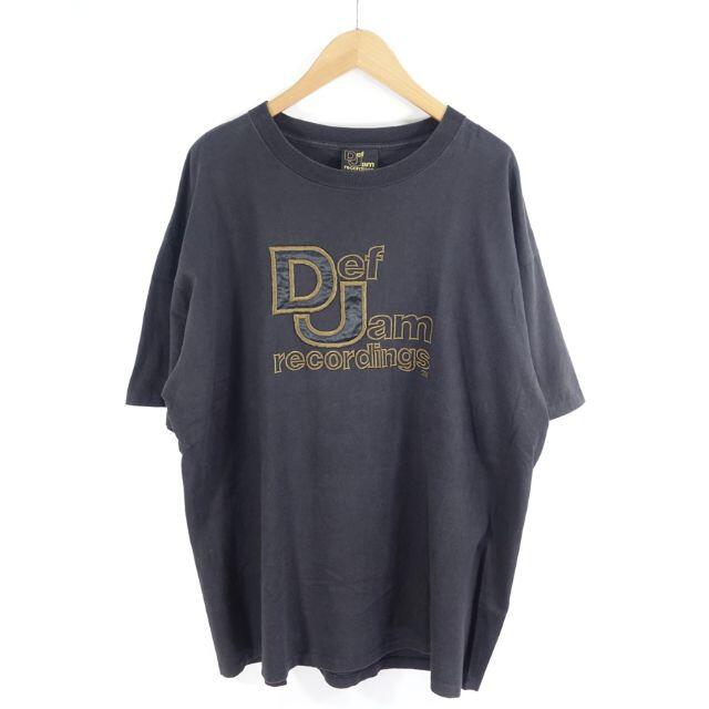 VINTAGE Def Jam 90s EMBROIDERY TEE 大名