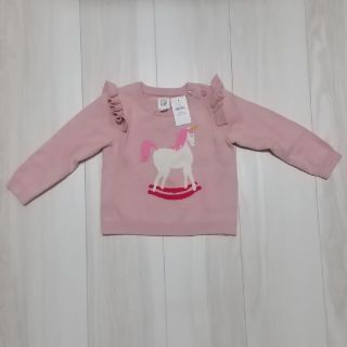 ベビーギャップ(babyGAP)のbabyGAP 80サイズ ニット(ワンピース)