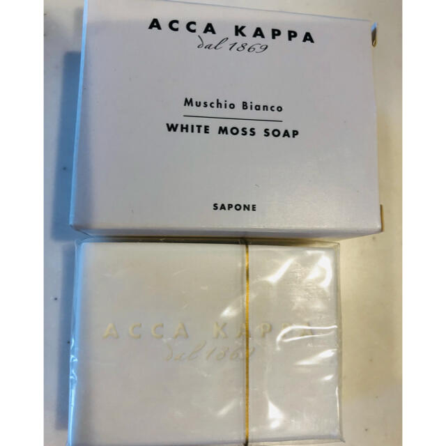 acca(アッカ)の【送料込】ACCA KAPPAのWHITE MOSS SOAP コスメ/美容のボディケア(ボディソープ/石鹸)の商品写真