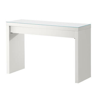 イケア(IKEA)のIKEA MALMマルム ドレッシングテーブル, ホワイト, 120x41 cm(ドレッサー/鏡台)