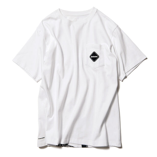 F.C.R.B.(エフシーアールビー)の21SS エフシーレアルブリストル バンダナ ビッグ ロゴ Tシャツ fcrb メンズのトップス(Tシャツ/カットソー(半袖/袖なし))の商品写真