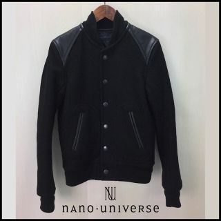 ナノユニバース(nano・universe)のNANO・UNIVERSE GROUND FLOOR レザーメルトンスタジャン(スタジャン)