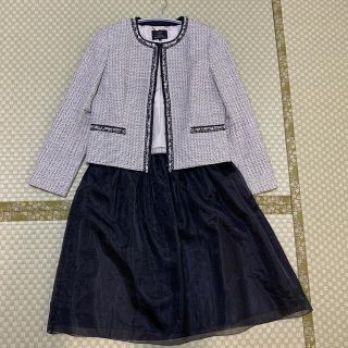 ニジュウサンク(23区)の23区 ツイードジャケットのみです。専用。。(ノーカラージャケット)