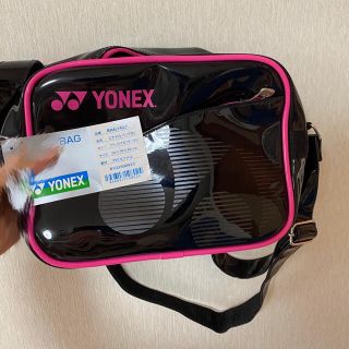 ヨネックス(YONEX)のYONEX エナメルバッグ（シューズバッグ）(ショルダーバッグ)