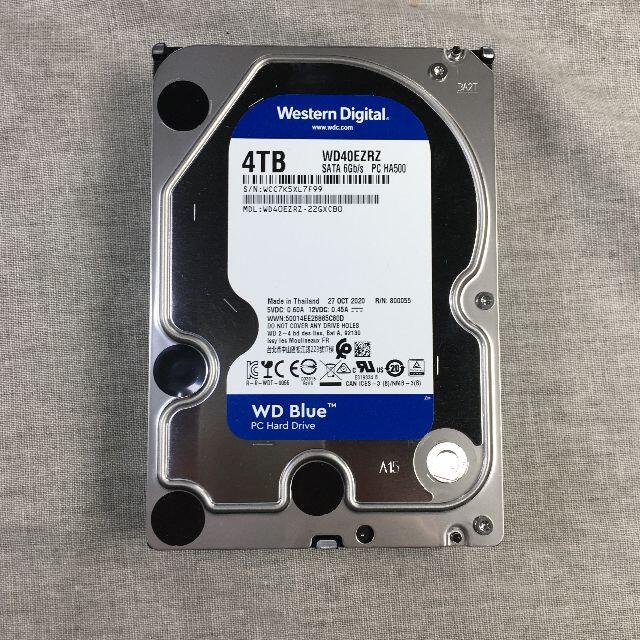 Western Digital HDD 4TB WD40EZRZ 3.5インチ