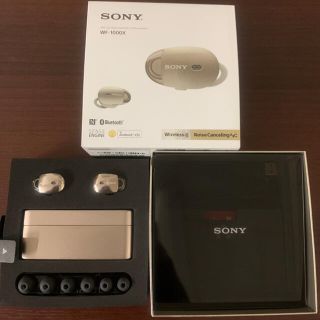 ソニー(SONY)の★お値下げします！★SONYワイヤレスイヤホン　WF-1000X(ヘッドフォン/イヤフォン)