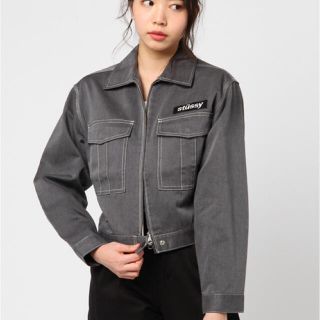 ステューシー(STUSSY)のStussy women x Dickies Work Jacket(Gジャン/デニムジャケット)