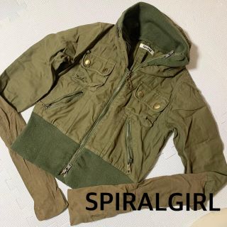 スパイラルガール(SPIRAL GIRL)の【美品!! 送料無料】スパイラルガール アウター ジャケット ブルゾン Gジャン(Gジャン/デニムジャケット)