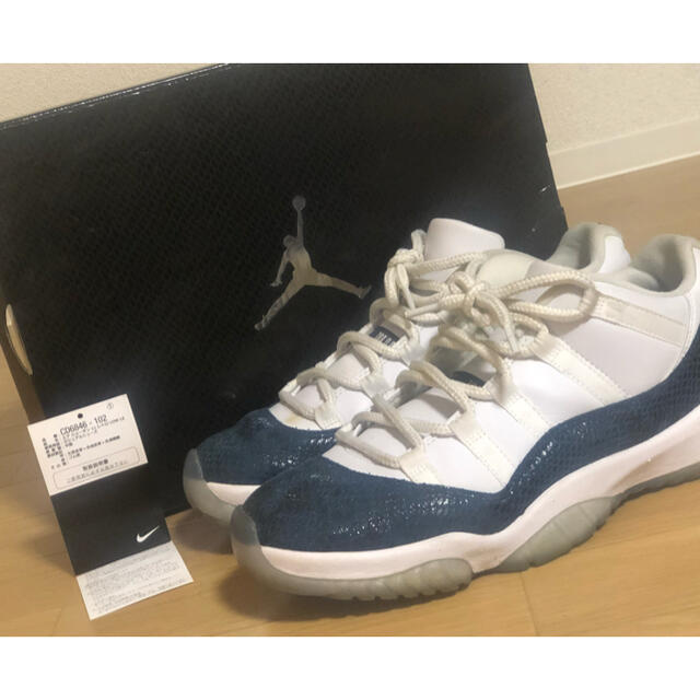 NIKE AIRJORDAN11 スネークスキン