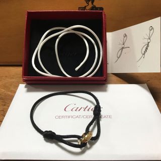 カルティエ(Cartier)のカルティエ　トリニティ　ブレスレット　黒(ブレスレット/バングル)