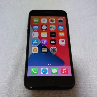 アイフォーン(iPhone)のiPhone7  32GB SIMフリー ブラック　バッテリー最大容量100％(スマートフォン本体)