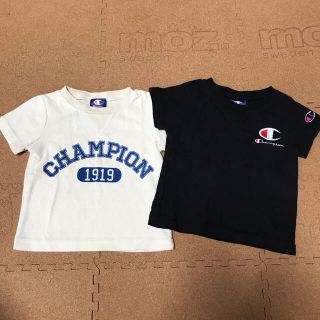 チャンピオン(Champion)のまりまり様専用です。チャンピオン 半袖Tシャツ２枚セット 80 男の子(Ｔシャツ)