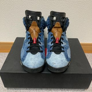 ナイキ(NIKE)のNIKE AIR JORDAN 6 "WASHED DENIM"(スニーカー)