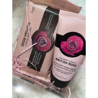 ザボディショップ(THE BODY SHOP)のハンドクリーム&スクラブ入りソープ(ハンドクリーム)