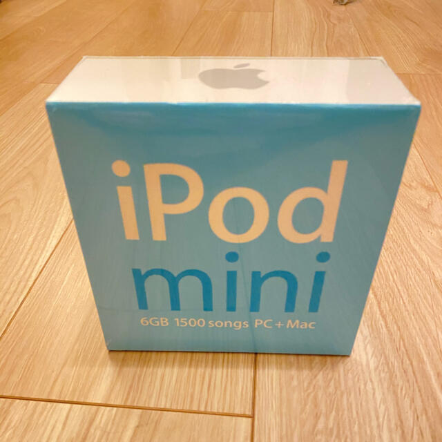 Apple(アップル)の希少　iPodmini 6G Blue 新品　未開封 エンタメ/ホビーのエンタメ その他(その他)の商品写真