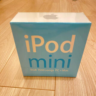 アップル(Apple)の希少　iPodmini 6G Blue 新品　未開封(その他)