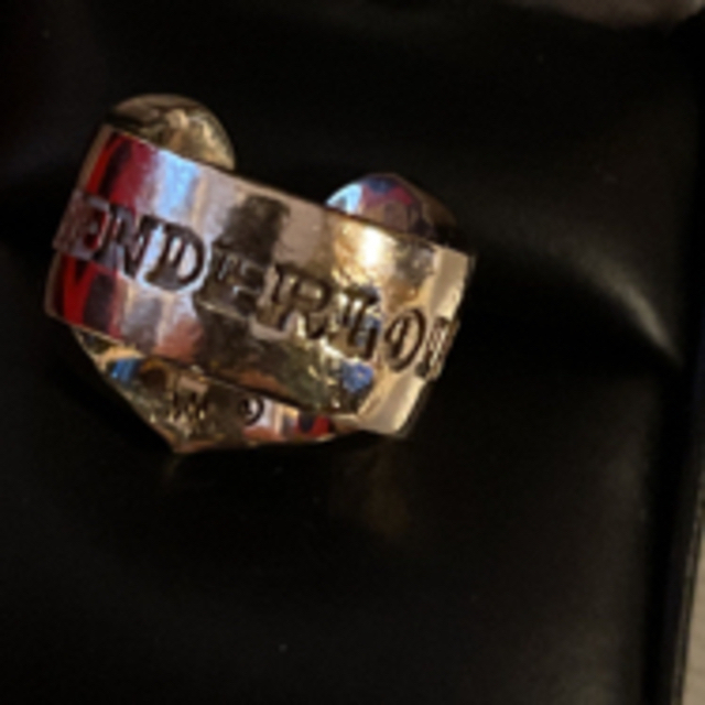 TENDERLOIN(テンダーロイン)のTENDERLOIN ホースシューリング 8K×ストーン 10 メンズのアクセサリー(リング(指輪))の商品写真