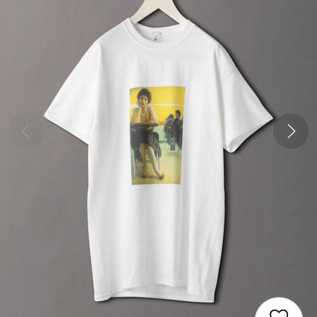 BEAUTY&YOUTH UNITED ARROWS(ビューティアンドユースユナイテッドアローズ)のroku Tシャツ プリント ロク 近藤千尋さん着用 レディースのトップス(Tシャツ(半袖/袖なし))の商品写真