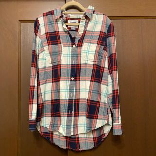 オールドネイビー(Old Navy)の【中古美品】OLD NAVY レディース チェックシャツ(シャツ/ブラウス(長袖/七分))