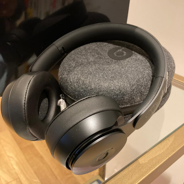 新品未使用-Beats Solo Pro Blackヘッドフォン/イヤフォン