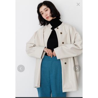 トゥデイフル ノーカラージャケット(レディース)(ロング)の通販 9点 トゥデイフル ノーカラージャケット(レディース)(ロング)の通販 9点