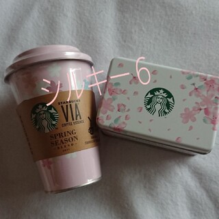 スターバックスコーヒー(Starbucks Coffee)のスターバックス SAKURA さくら＆ベリーチョコレートクッキー VIA 缶(菓子/デザート)
