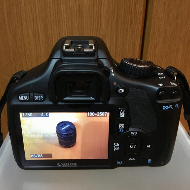 Canon(キヤノン)のCanon EOS Kiss X4ダブルズームキット！バッグ付き スマホ/家電/カメラのカメラ(デジタル一眼)の商品写真