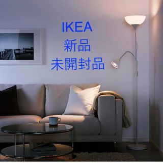 イケア(IKEA)のIKEAフロアアップライトNOT ノート  ホワイト(フロアスタンド)