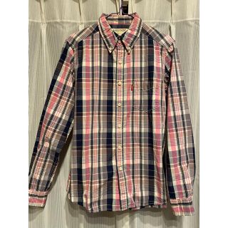 リーバイス(Levi's)のリーバイス　ボタンダウンシャツ　ピンク　チェックシャツ(シャツ)