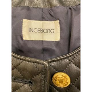 INGEBORG - インゲボルグ INGEBORG 未使用 本革 ジャケット 金子功時代