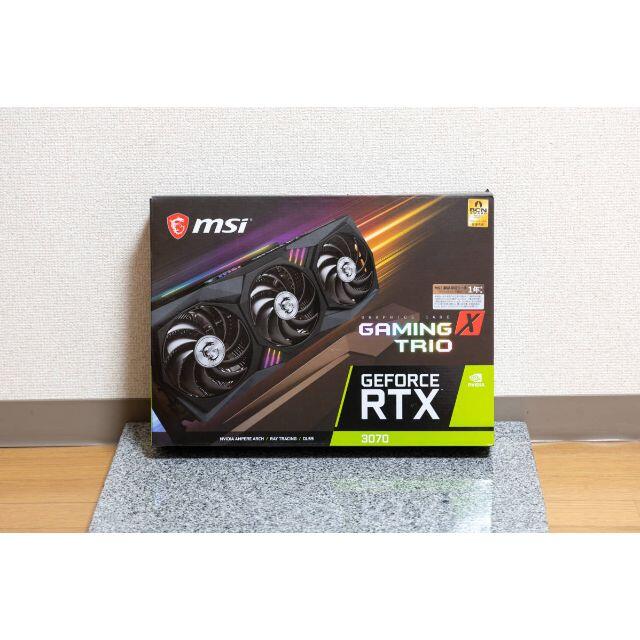 新品未開封 MSI GeForce RTX 3070 GAMING X TRIO