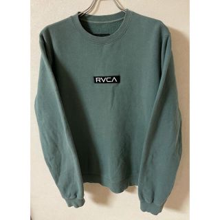 ルーカ(RVCA)の【完売品】ルーカ　スウェット　刺繍ロゴ　ゆるだぼ　希少　人気カラー　古着　美品(スウェット)