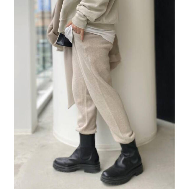 レディースL'Appartement 最終価格　新品 Knit PANTS キャメル