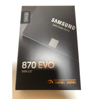 サムスン(SAMSUNG)のMZ-77E500B/IT SSD 500GB SAMSUNG 870 EVO(PCパーツ)