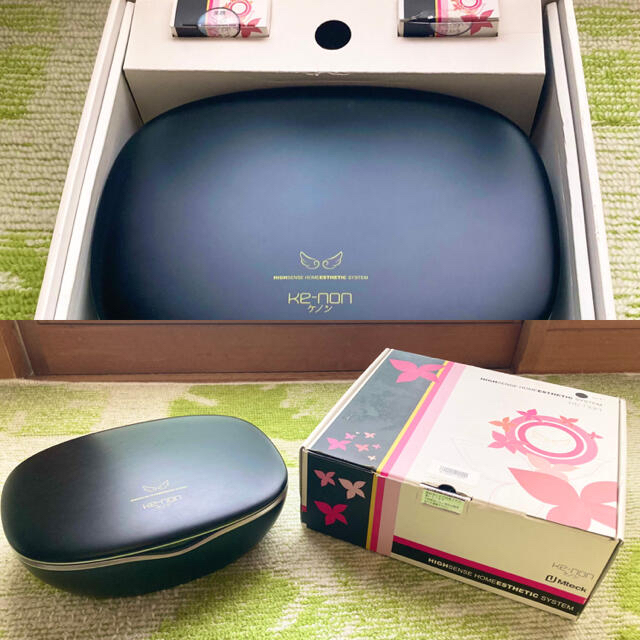 エムテック ケノン フラッシュ式 脱毛器 ver.4.1 家庭用 眉毛脱毛器付 ...