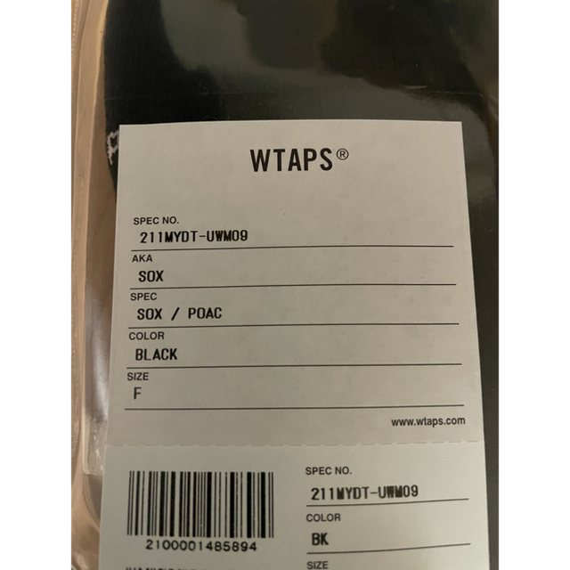 W)taps(ダブルタップス)のWTAPS 21ss SOX / SOX POAC メンズのファッション小物(その他)の商品写真