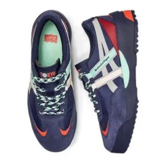 オニツカタイガー(Onitsuka Tiger)の☆takiko様専用☆オニツカタイガー DELEGATION EX ブルー(スニーカー)