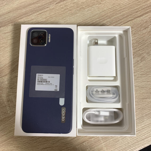 国内全数検品 OPPO - OPPO A73 ネイビーブルーの通販 by みたま's shop ...