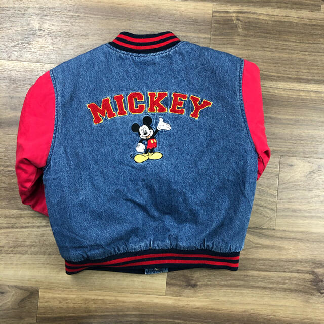 Disney - ミッキー スタジャン キッズ S 120〜130程度 ヴィンテージの通販 by butter boy's shop