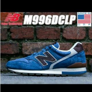 ニューバランス(New Balance)の【希少！】new balance　996 USA デニム　インディゴブルー(スニーカー)