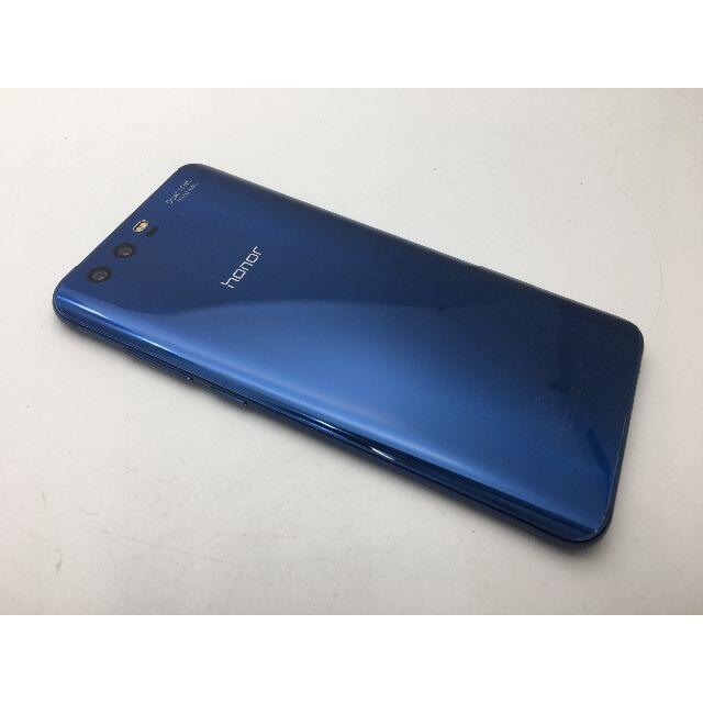 HUAWEI(ファーウェイ)のSIMフリー HUAWEI honor 9 STF-L09 ブルー美品◆95 スマホ/家電/カメラのスマートフォン/携帯電話(スマートフォン本体)の商品写真