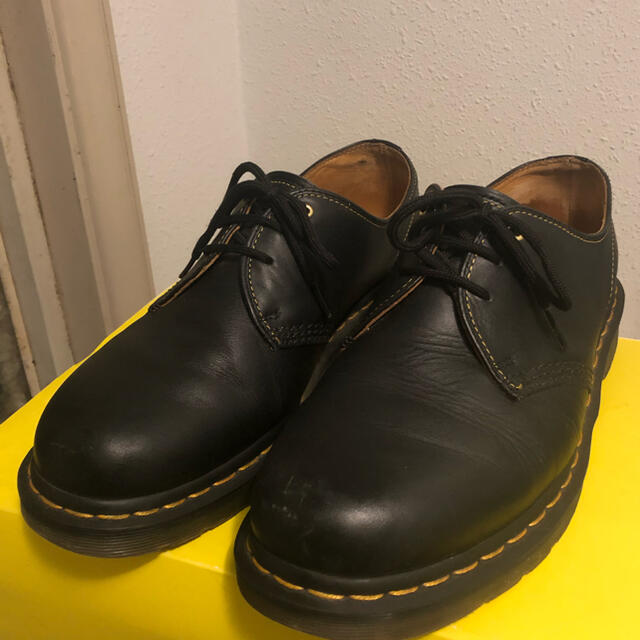 ブーツDr.Martens×Yohji Yamamoto 3ホール UK9