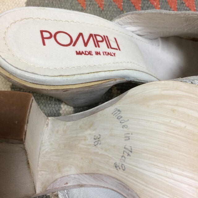 45rpm(フォーティーファイブアールピーエム)のmade in ITALY  POMPILI ウエスタン  サボ レディースの靴/シューズ(ミュール)の商品写真