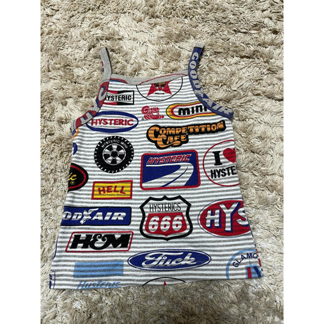 HYSTERIC MINI(ヒステリックミニ)のヒステリック　キャミソール キッズ/ベビー/マタニティのベビー服(~85cm)(タンクトップ/キャミソール)の商品写真