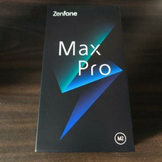 ZenFone Max Pro(M2) 6GB 64GB ミッドナイトブルー(スマートフォン本体)